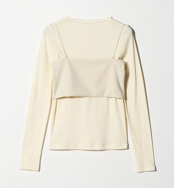 BEAUTY&YOUTH UNITED ARROWS「コットンポリウレタン ロングスリーブカットソー&バンドゥ」|Tシャツ・カットソー|