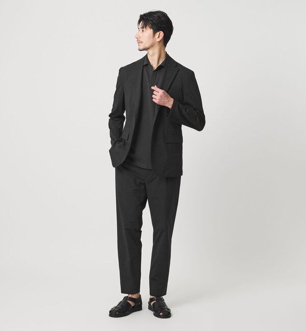 BEAUTY&YOUTH UNITED ARROWS「【WEB限定 WARDROBE SMART】カルゼジャージ コンフォート セットアップ/ジャケット＆イージーパンツ」|スーツ|