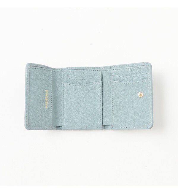 Ray BEAMS 「【WEB限定】Hashibami / レザー リボン 3つ折り 財布」|財布|
