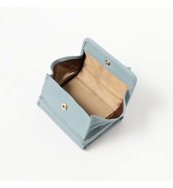 Ray BEAMS 「【WEB限定】Hashibami / レザー リボン 3つ折り 財布」|財布|