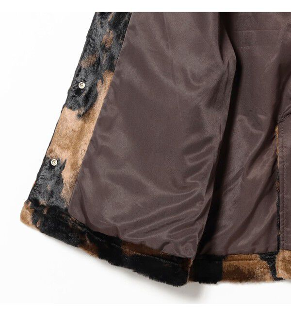 Ray BEAMS 「RBS / フェイクファー ステンカラー コート」|ダッフルコート|