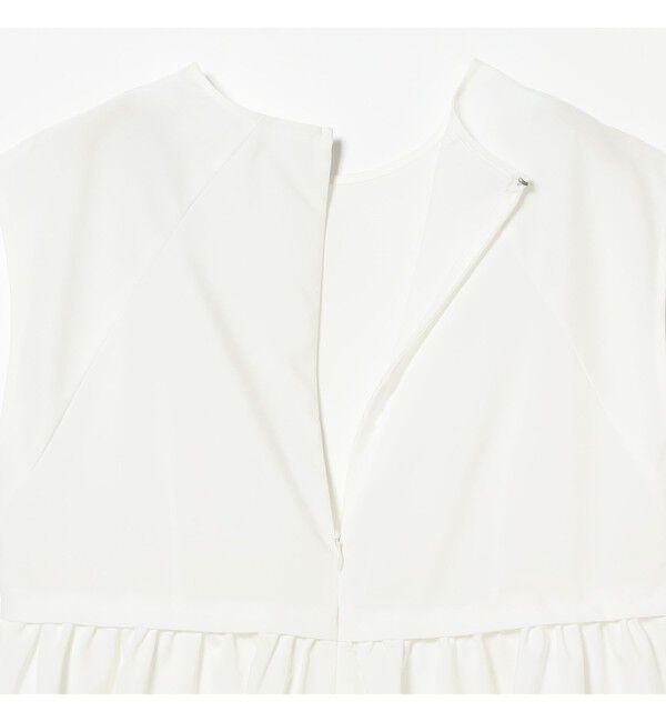 Demi-Luxe BEAMS 「ポリエステル レーヨン ペプラム ブラウス」|シャツ・ブラウス|