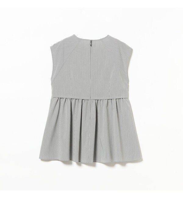 Demi-Luxe BEAMS 「ポリエステル レーヨン ペプラム ブラウス」|シャツ・ブラウス|