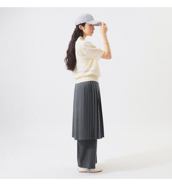 BEAMSBOY「オープン ワーク ポロ」|ベスト・ジレ|