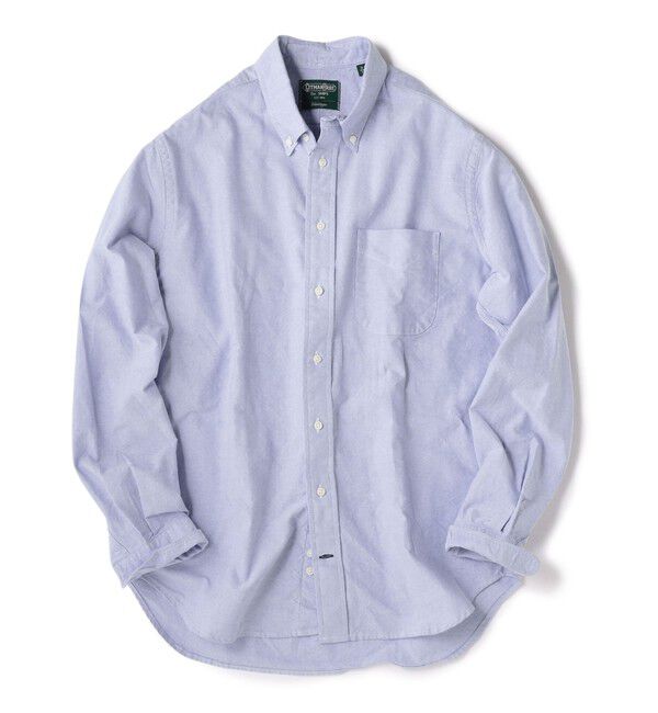 SHIPS「GITMAN VINTAGE: オックスフォード ボタンダウン シャツ」|シャツ・ブラウス|ライトブルー