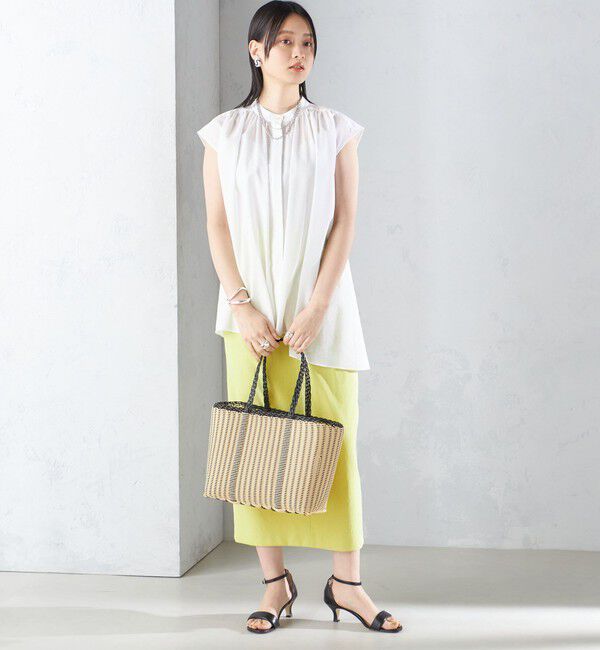 SHIPS for women「〈手洗い可能〉コットン リップル アシメ ブラウス ◇」|シャツ・ブラウス|