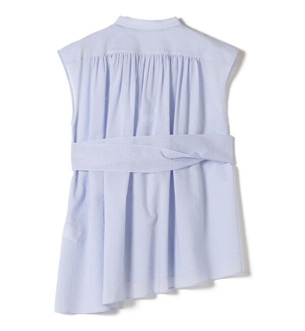 SHIPS for women「〈手洗い可能〉コットン リップル アシメ ブラウス ◇」|シャツ・ブラウス|