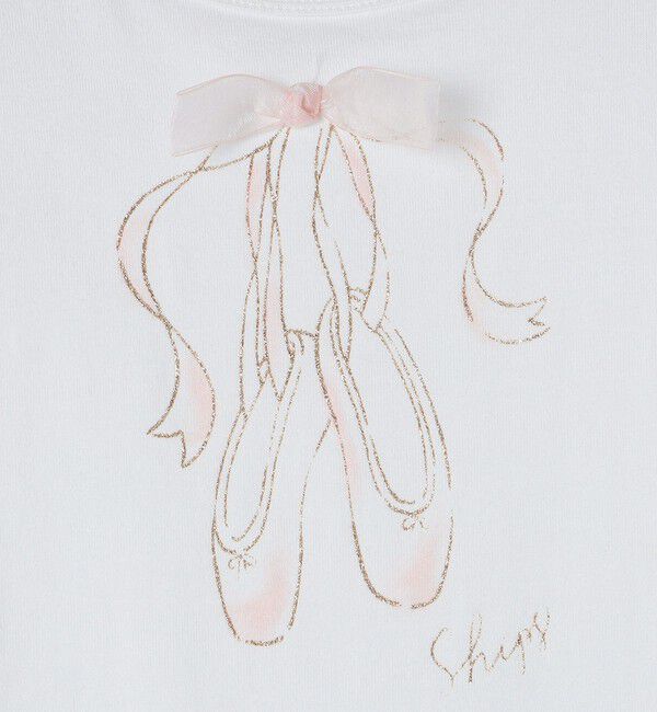 SHIPS KIDS「SHIPS KIDS:100～130cm / バレエ 長袖 TEE」|Tシャツ・カットソー|