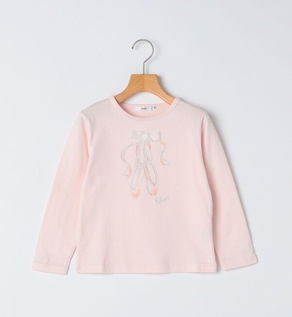 SHIPS KIDS「SHIPS KIDS:100～130cm / バレエ 長袖 TEE」|Tシャツ・カットソー|