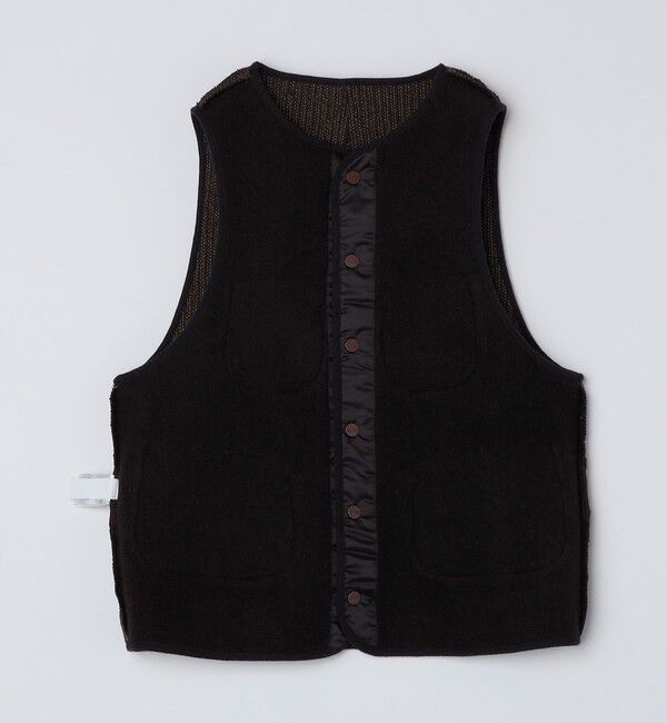 SHIPS「WYTHE NEW YORK: Beachcloth Vest」|ダウンベスト・ベスト|