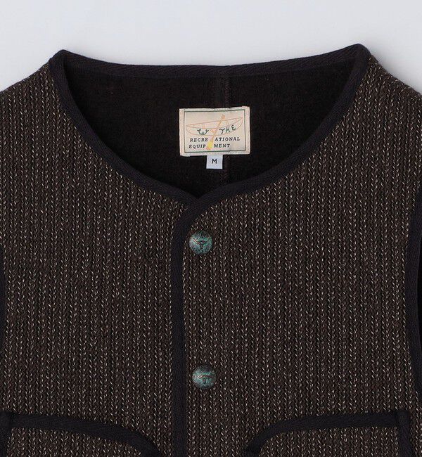 SHIPS「WYTHE NEW YORK: Beachcloth Vest」|ダウンベスト・ベスト|