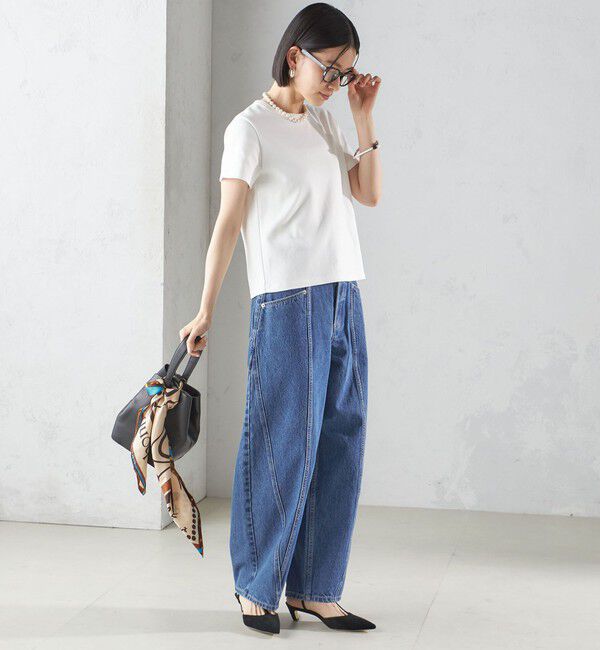 SHIPS for women「オーガニック コットン スムース TEE」|Tシャツ・カットソー|