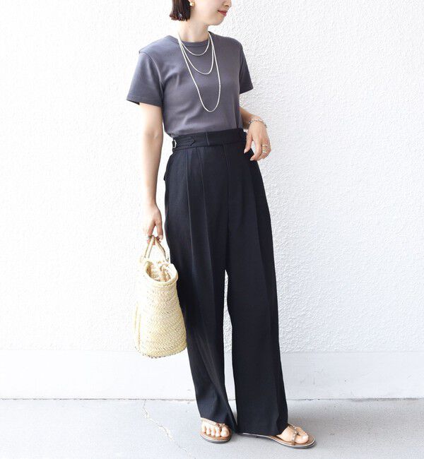 SHIPS for women「オーガニック コットン スムース TEE」|Tシャツ・カットソー|