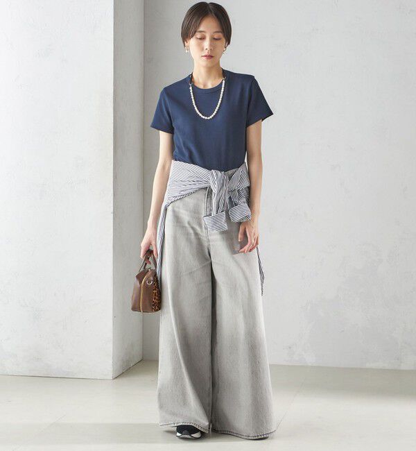 SHIPS for women「オーガニック コットン スムース TEE」|Tシャツ・カットソー|