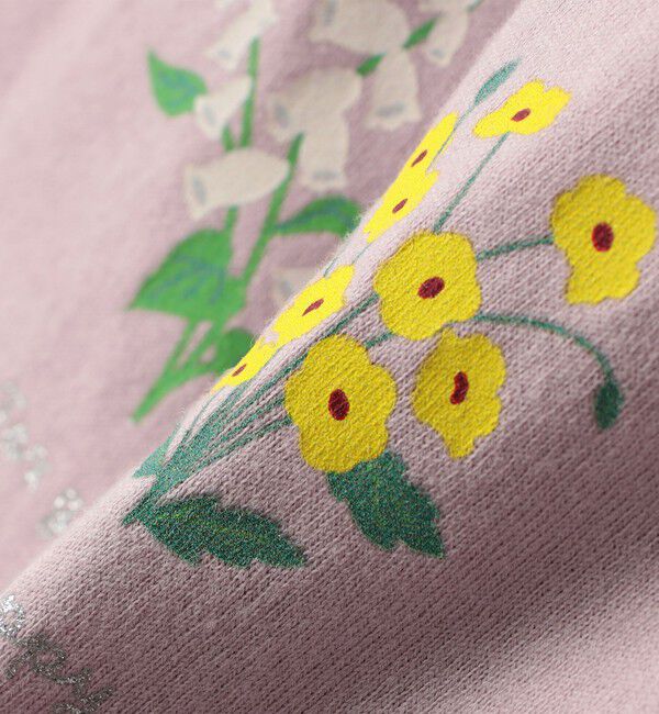 SHIPS KIDS「SHIPS KIDS:100～130cm / フラワー ブック 長袖 TEE」|Tシャツ・カットソー|