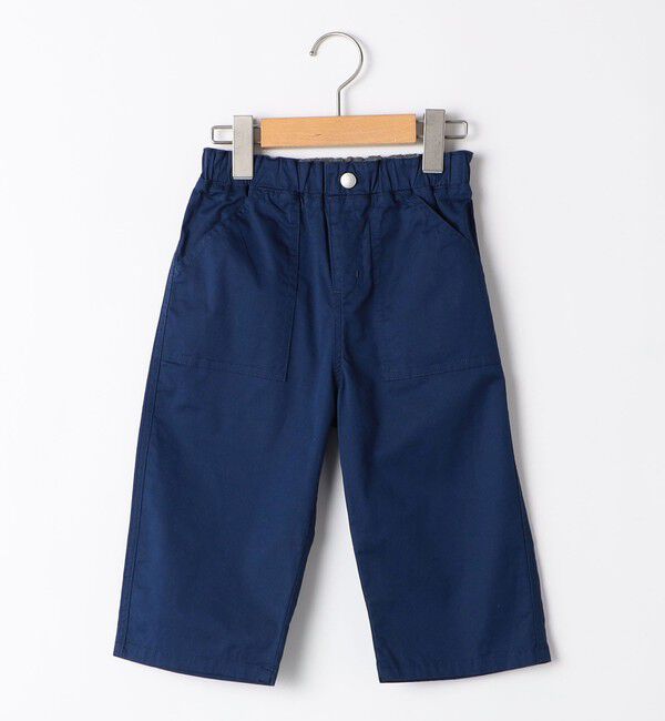 SHIPS KIDS「SHIPS KIDS:100～130cm / カラー 6分丈 ショーツ」|その他|ネイビー