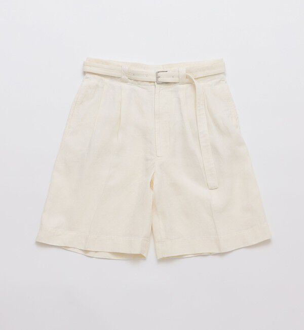 SHIPS「HUM VENT: HARENAE SHORT PANTS ハレナエショートパンツ」|その他|アイボリー