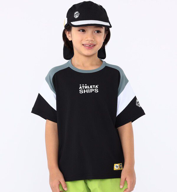 SHIPS KIDS「【SHIPS KIDS別注】ATHLETA:100～125cm /〈接触冷感〉TEE」|Tシャツ・カットソー|