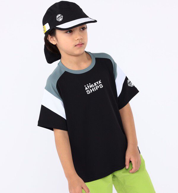 SHIPS KIDS「【SHIPS KIDS別注】ATHLETA:100～125cm /〈接触冷感〉TEE」|Tシャツ・カットソー|