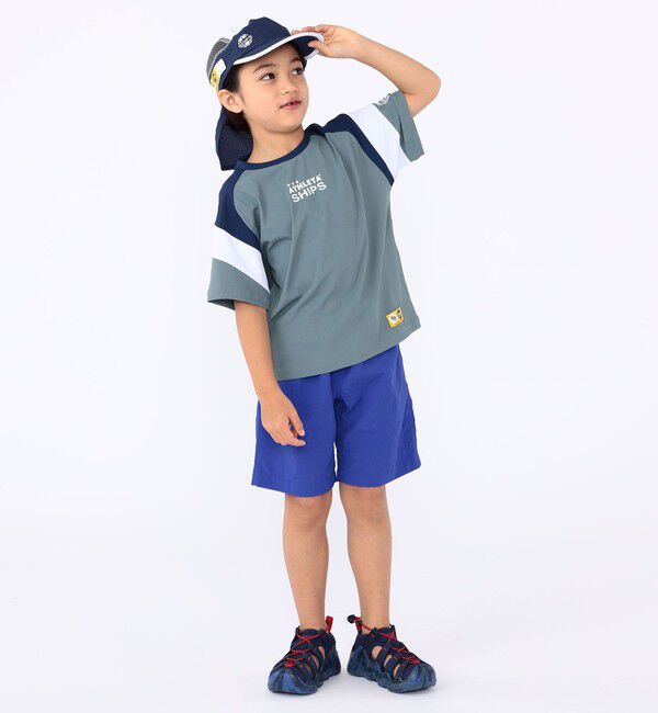 SHIPS KIDS「【SHIPS KIDS別注】ATHLETA:100～125cm /〈接触冷感〉TEE」|Tシャツ・カットソー|