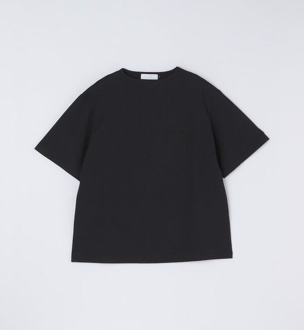 SHIPS「AMOMENTO: BOAT NECK T-SHIRTS」|Tシャツ・カットソー|ブラック