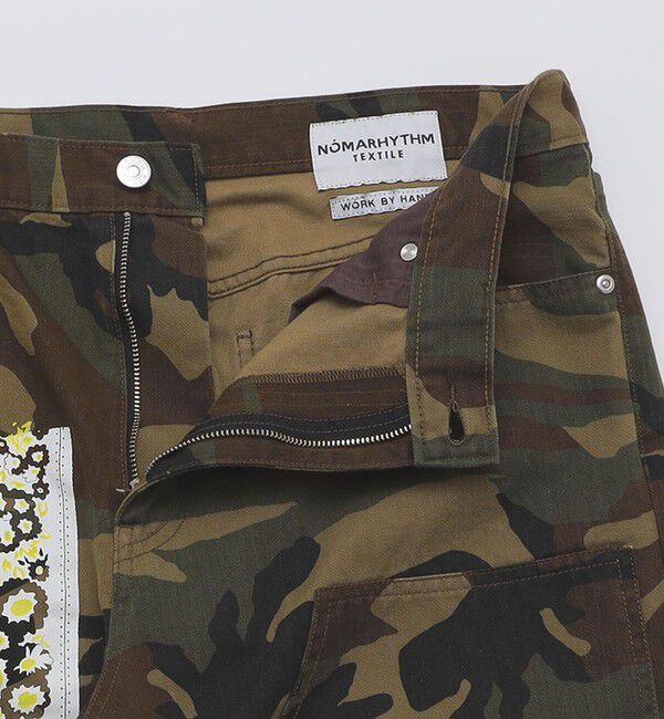 SHIPS「NOMARHYTHM TEXTILE: SIGN PRINT WORK PANTS」|その他|