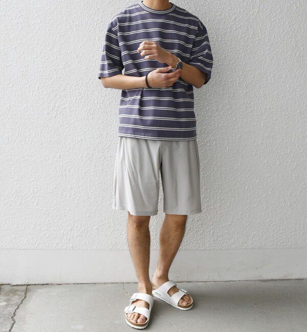 SHIPS any「【WEB限定】SHIPS any:〈接触冷感〉ストレッチ ナイロン イージー ショーツ(セットアップ対応)◇」|その他|