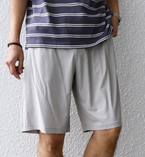 SHIPS any「【WEB限定】SHIPS any:〈接触冷感〉ストレッチ ナイロン イージー ショーツ(セットアップ対応)◇」|その他|