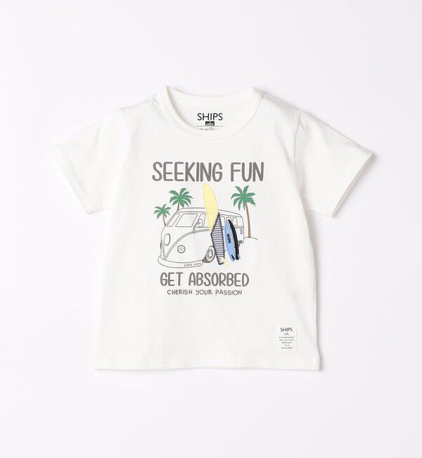 SHIPS Colors 「SHIPS Colors:80～130cm / パッチワーク プリント Tシャツ◇」|Tシャツ・カットソー|