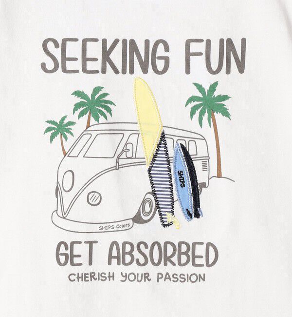 SHIPS Colors 「SHIPS Colors:80～130cm / パッチワーク プリント Tシャツ◇」|Tシャツ・カットソー|