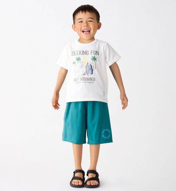 SHIPS Colors 「SHIPS Colors:80～130cm / パッチワーク プリント Tシャツ◇」|Tシャツ・カットソー|