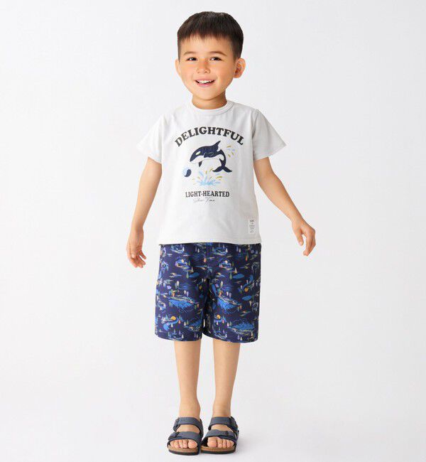 SHIPS Colors 「SHIPS Colors:80～130cm / パッチワーク プリント Tシャツ◇」|Tシャツ・カットソー|