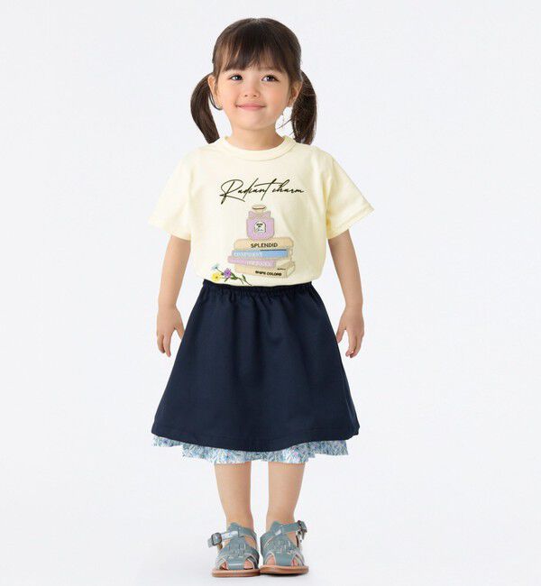 SHIPS Colors 「SHIPS Colors:80～130cm / パッチワーク プリント Tシャツ◇」|Tシャツ・カットソー|