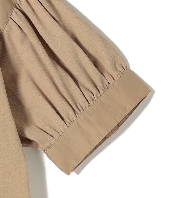 SHIPS Colors 「SHIPS Colors:〈手洗い可能〉ハイツイスト コンビ スキッパー プルオーバー」|Tシャツ・カットソー|