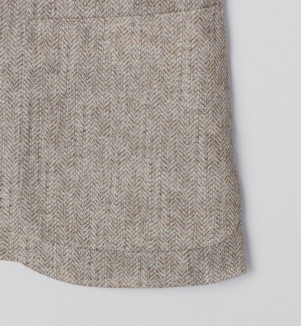 SHIPS「SHIPS: ジャージー ヘリンボーン プリント ライト ジャケット」|テーラードジャケット|