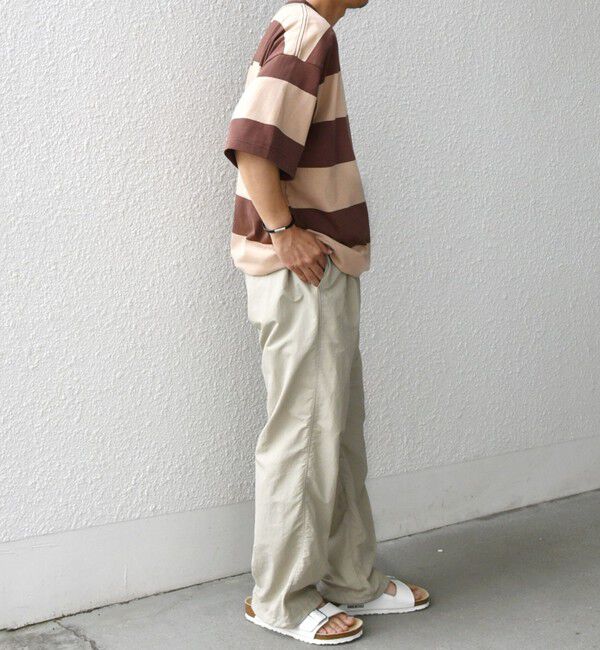 SHIPS any「SHIPS any: ワイド カラー ボーダー スピンドル Tシャツ◇」|Tシャツ・カットソー|