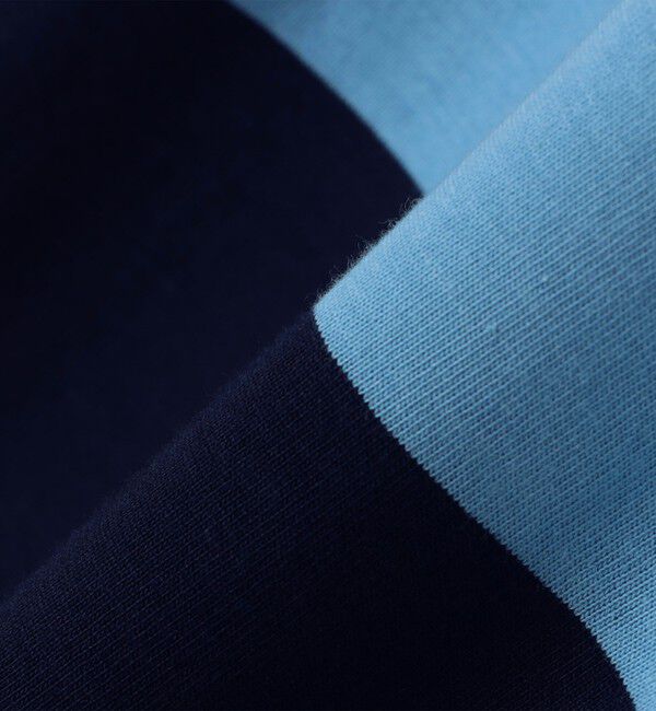 SHIPS any「SHIPS any: ワイド カラー ボーダー スピンドル Tシャツ◇」|Tシャツ・カットソー|