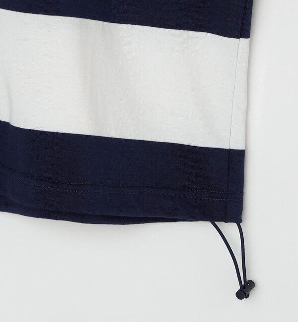 SHIPS any「SHIPS any: ワイド カラー ボーダー スピンドル Tシャツ◇」|Tシャツ・カットソー|