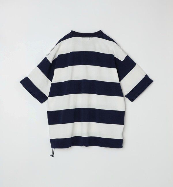 SHIPS any「SHIPS any: ワイド カラー ボーダー スピンドル Tシャツ◇」|Tシャツ・カットソー|