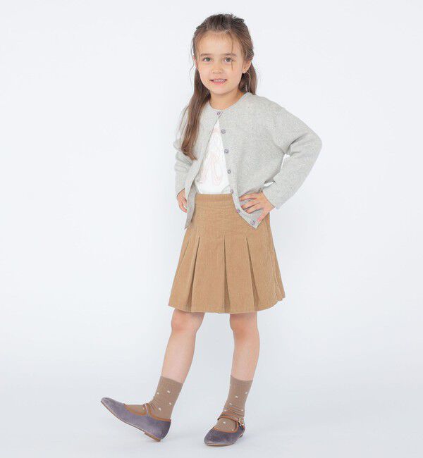 SHIPS KIDS「SHIPS KIDS:100～130cm / リバティ ニット カーディガン」|カーディガン|