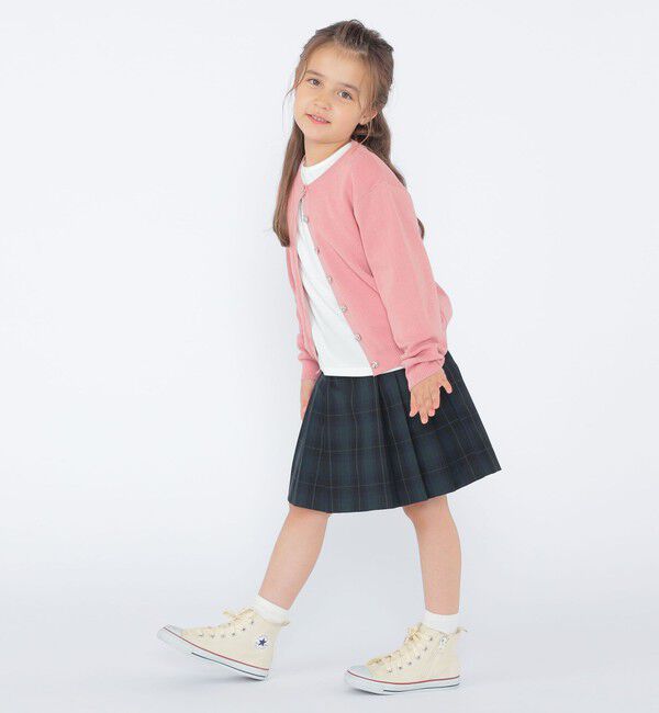 SHIPS KIDS「SHIPS KIDS:100～130cm / リバティ ニット カーディガン」|カーディガン|