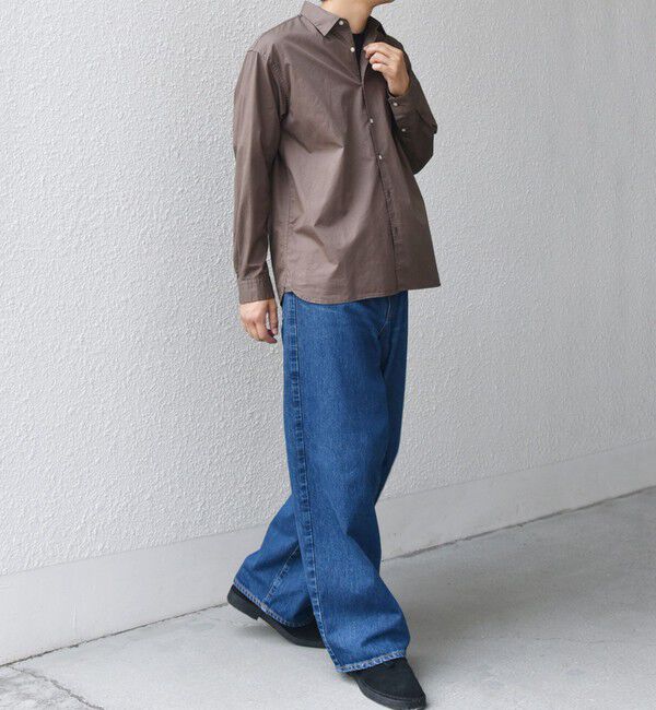 SHIPS any「SHIPS any:〈洗濯機可能〉コットン ガーメントダイ レギュラーカラー シャツ◇」|シャツ・ブラウス|