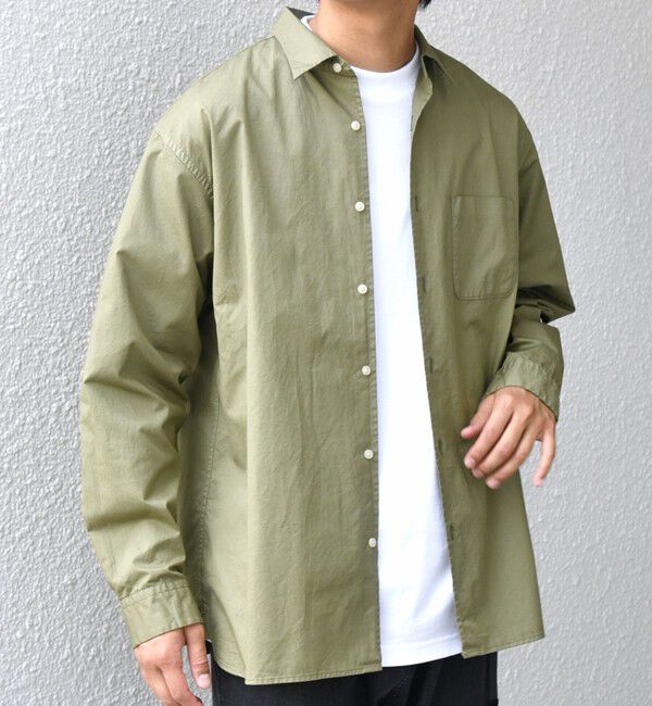 SHIPS any「SHIPS any:〈洗濯機可能〉コットン ガーメントダイ レギュラーカラー シャツ◇」|シャツ・ブラウス|