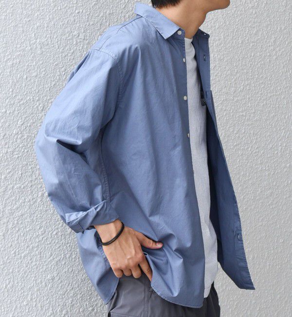 SHIPS any「SHIPS any:〈洗濯機可能〉コットン ガーメントダイ レギュラーカラー シャツ◇」|シャツ・ブラウス|
