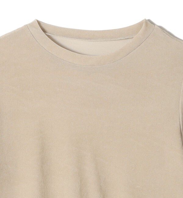 SHIPS Colors 「SHIPS Colors:〈手洗い可能〉フロッキー メッシュ 5分袖 トップス」|Tシャツ・カットソー|