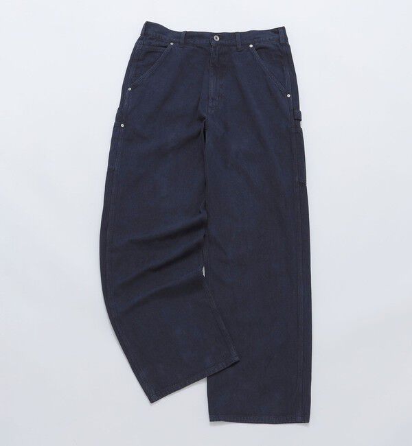 SHIPS「City Ambient Products: ウォッシュ ダック バギー ワーク パンツ」|その他|ネイビー
