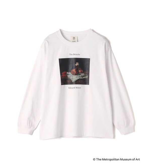 SHIPS Colors 「SHIPS Colors:The Met コラボ マネ アート Ｔシャツ」|Tシャツ・カットソー|オフホワイト