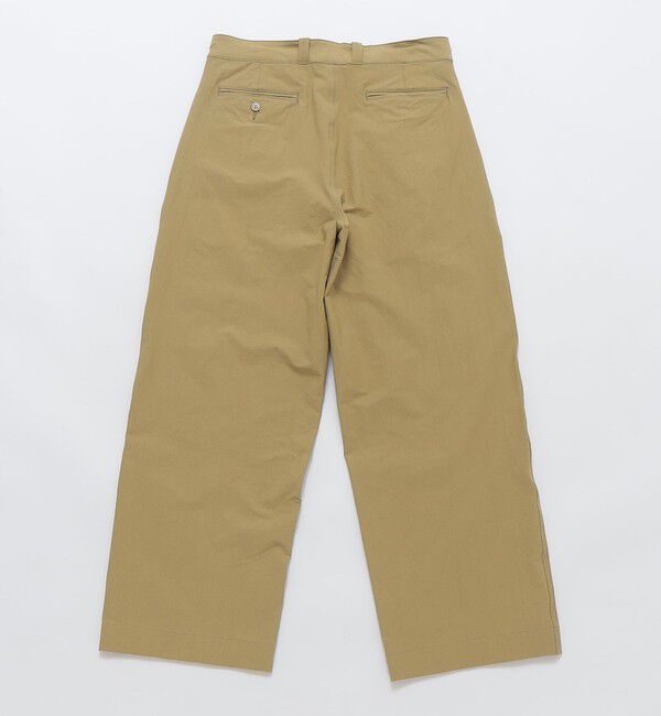 SHIPS「SHIPS: AUTHENTIC ナイロン カルゼ ワイド パンツ」|その他|