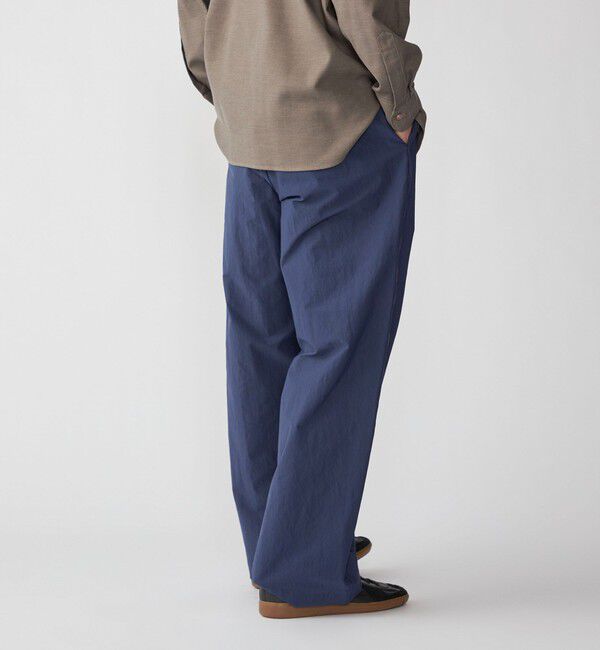 SHIPS「SHIPS: AUTHENTIC ナイロン カルゼ ワイド パンツ」|その他|