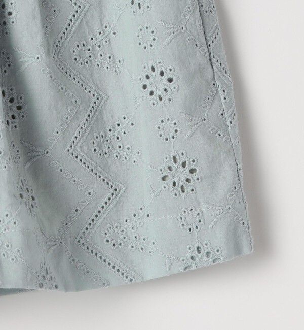 SHIPS KIDS「SHIPS KIDS:80～90cm / レース エンブロイダリー ショート パンツ」|その他|